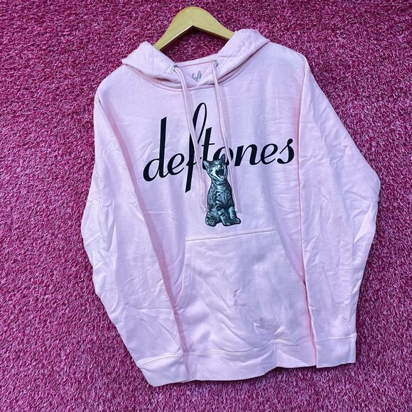 Deftones (Like) Linus Pastel Pink Hoodie size Small - Picture 3 of 3